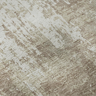 Piper Looms Mayfield Abstract AMF1008 Taupe Machine Washable Area Rug Swatch Image