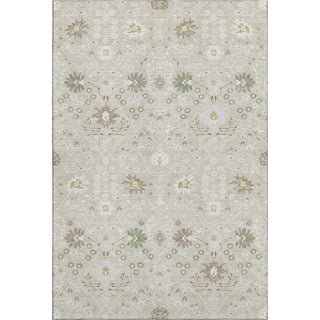 Piper Looms Mayfield Oriental AMF1009 Beige Machine Washable Area Rug main image