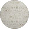 Piper Looms Mayfield Oriental AMF1009 Beige Machine Washable Area Rug Round Main Image