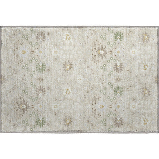 Piper Looms Mayfield Oriental AMF1009 Beige Machine Washable Area Rug Scatter Main Image