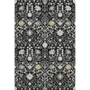 Piper Looms Mayfield Oriental AMF1009 Black Machine Washable Area Rug main image
