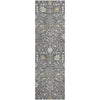 Piper Looms Mayfield Oriental AMF1009 Charcoal Machine Washable Area Rug Runner Main Image