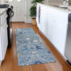 Piper Looms Mayfield Oriental AMF1009 Denim Machine Washable Area Rug Runner Lifestyle Image Feature
