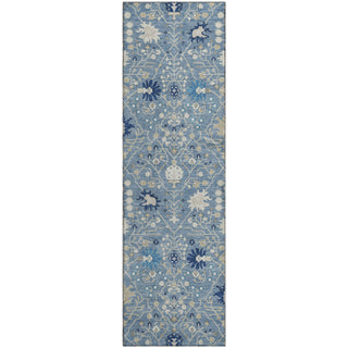 Piper Looms Mayfield Oriental AMF1009 Denim Machine Washable Area Rug Runner Main Image