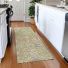 Piper Looms Mayfield Oriental AMF1009 Gold Machine Washable Area Rug Runner Lifestyle Image Feature