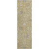 Piper Looms Mayfield Oriental AMF1009 Gold Machine Washable Area Rug Runner Main Image
