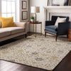 Piper Looms Mayfield Oriental AMF1009 Ivory Machine Washable Area Rug Lifestyle Image Feature