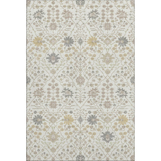 Piper Looms Mayfield Oriental AMF1009 Ivory Machine Washable Area Rug main image