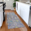 Piper Looms Mayfield Oriental AMF1009 Lavender Machine Washable Area Rug Runner Lifestyle Image Feature