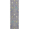 Piper Looms Mayfield Oriental AMF1009 Lavender Machine Washable Area Rug Runner Main Image