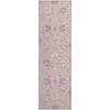 Piper Looms Mayfield Oriental AMF1009 Pink Machine Washable Area Rug Runner Main Image