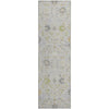 Piper Looms Mayfield Oriental AMF1009 Silver Machine Washable Area Rug Runner Main Image
