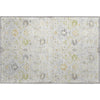Piper Looms Mayfield Oriental AMF1009 Silver Machine Washable Area Rug Scatter Main Image