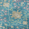 Piper Looms Mayfield Oriental AMF1009 Teal Machine Washable Area Rug Swatch Image