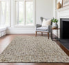 Piper Looms Mayfield Small Diamonds AMF101 Gray Machine Washable Area Rug Lifestyle Image Feature