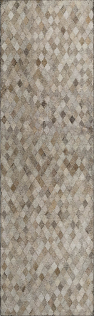 Piper Looms Mayfield Small Diamonds AMF101 Gray Machine Washable Area Rug Runner Main Image