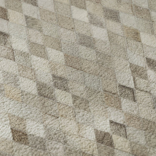 Piper Looms Mayfield Small Diamonds AMF101 Gray Machine Washable Area Rug Swatch Image