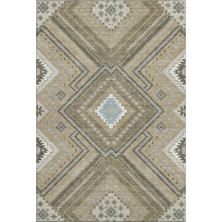 Piper Looms Mayfield Tribal AMF1010 Beige Machine Washable Area Rug main image