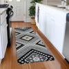 Piper Looms Mayfield Tribal AMF1010 Black Machine Washable Area Rug Runner Lifestyle Image Feature