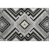 Piper Looms Mayfield Tribal AMF1010 Black Machine Washable Area Rug Scatter Main Image
