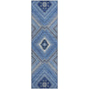 Piper Looms Mayfield Tribal AMF1010 Blue Machine Washable Area Rug Runner Main Image