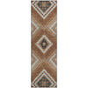 Piper Looms Mayfield Tribal AMF1010 Copper Machine Washable Area Rug Runner Main Image