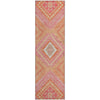 Piper Looms Mayfield Tribal AMF1010 Coral Machine Washable Area Rug Runner Main Image