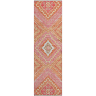 Piper Looms Mayfield Tribal AMF1010 Coral Machine Washable Area Rug Runner Main Image