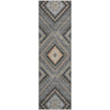Piper Looms Mayfield Tribal AMF1010 Gray Machine Washable Area Rug Runner Main Image