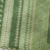Piper Looms Mayfield Tribal AMF1010 Green Machine Washable Area Rug Swatch Image