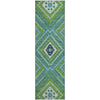 Piper Looms Mayfield Tribal AMF1010 Lime Machine Washable Area Rug Runner Main Image
