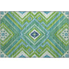 Piper Looms Mayfield Tribal AMF1010 Lime Machine Washable Area Rug Scatter Main Image