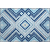 Piper Looms Mayfield Tribal AMF1010 Navy Machine Washable Area Rug Scatter Main Image