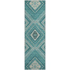 Piper Looms Mayfield Tribal AMF1010 Teal Machine Washable Area Rug Runner Main Image