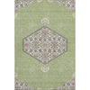 Piper Looms Mayfield Oriental AMF1011 Aloe Machine Washable Area Rug main image