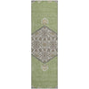 Piper Looms Mayfield Oriental AMF1011 Aloe Machine Washable Area Rug Runner Main Image