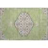 Piper Looms Mayfield Oriental AMF1011 Aloe Machine Washable Area Rug Scatter Main Image