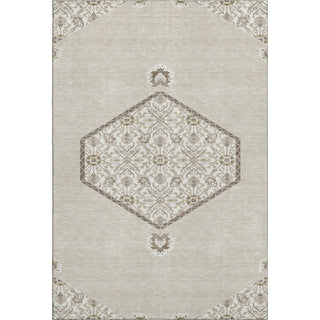 Piper Looms Mayfield Oriental AMF1011 Beige Machine Washable Area Rug main image