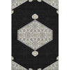 Piper Looms Mayfield Oriental AMF1011 Black Machine Washable Area Rug main image