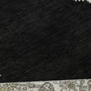 Piper Looms Mayfield Oriental AMF1011 Black Machine Washable Area Rug Swatch Image