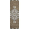 Piper Looms Mayfield Oriental AMF1011 Brown Machine Washable Area Rug Runner Main Image