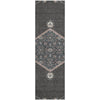 Piper Looms Mayfield Oriental AMF1011 Charcoal Machine Washable Area Rug Runner Main Image