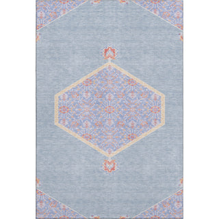Piper Looms Mayfield Oriental AMF1011 Denim Machine Washable Area Rug main image