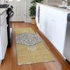 Piper Looms Mayfield Oriental AMF1011 Gold Machine Washable Area Rug Runner Lifestyle Image Feature
