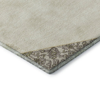 Piper Looms Mayfield Oriental AMF1011 Ivory Machine Washable Area Rug Corner Image