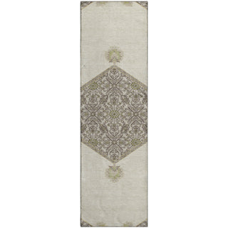 Piper Looms Mayfield Oriental AMF1011 Ivory Machine Washable Area Rug Runner Main Image