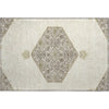 Piper Looms Mayfield Oriental AMF1011 Ivory Machine Washable Area Rug Scatter Main Image