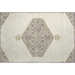 Piper Looms Mayfield Oriental AMF1011 Ivory Machine Washable Area Rug Scatter Main Image