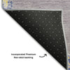 Piper Looms Mayfield Oriental AMF1011 Lavender Machine Washable Area Rug Backing Image