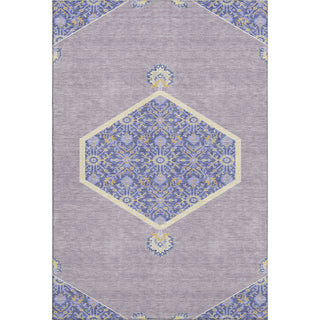 Piper Looms Mayfield Oriental AMF1011 Lavender Machine Washable Area Rug main image